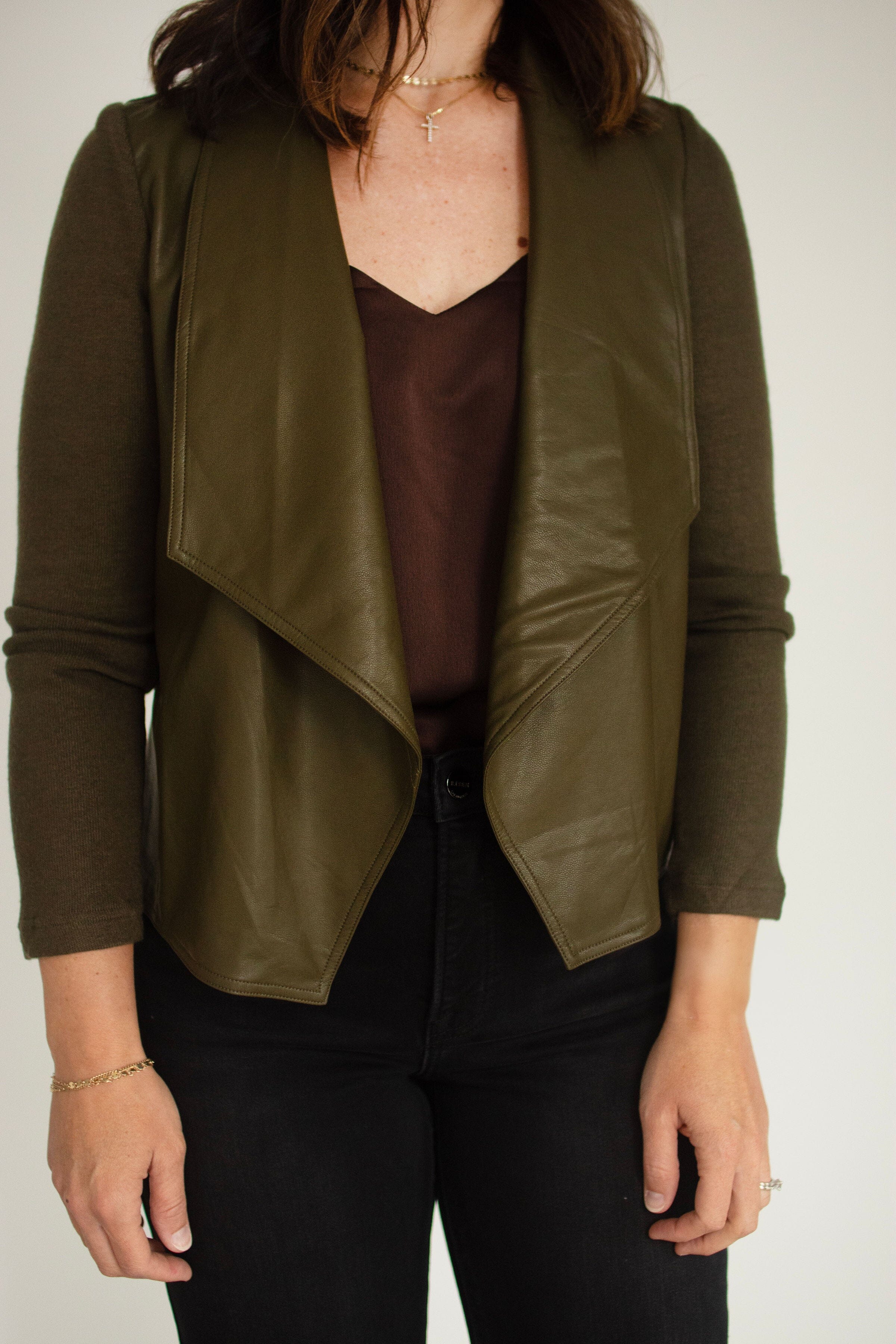 Espresso Two-Way Sleeveless Camisole