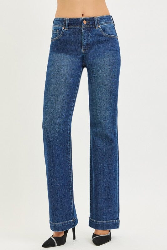 RISEN Tummy Control High Rise Bootcut Jeans