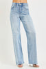 RISEN Tummy Control E-band High Rise Wide Leg Jeans