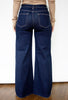 RISEN Tummy Control Dark Wash High Rise Palazzo Jeans